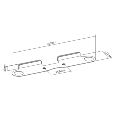 Wall Mount for SONOS Beam Soundbar