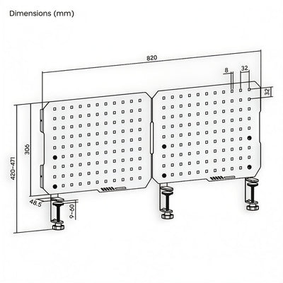 Pegboard Panel | C45