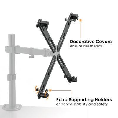 ULTi VESA Adapter Kit for 17”-32” Non-VESA Monitors