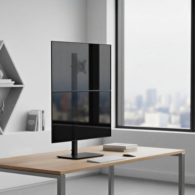 Evo Vertical Dual Monitor Stand | T37