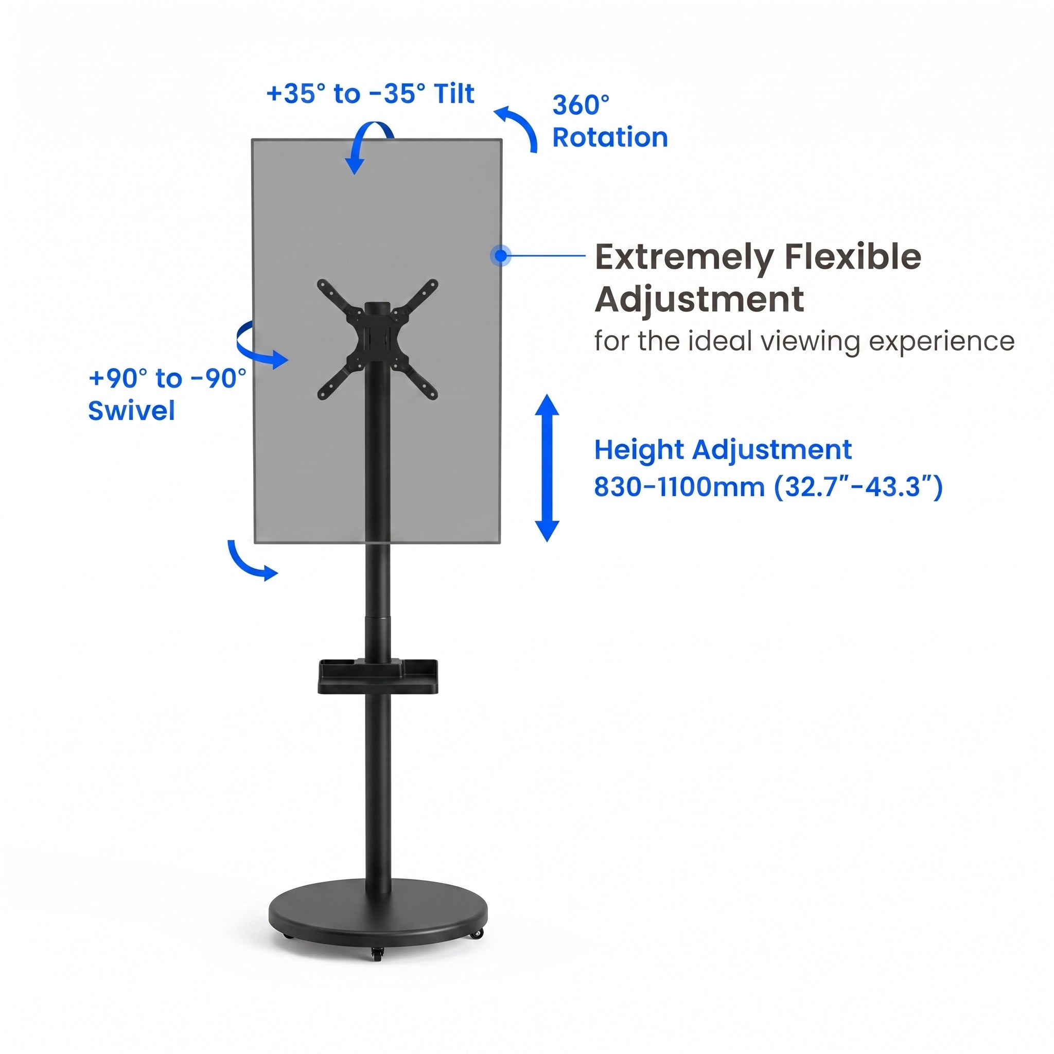 Atlas Mobile Display Floor Stand  | T45