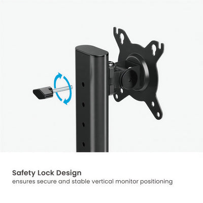 Evo Vertical Dual Monitor Stand | T37