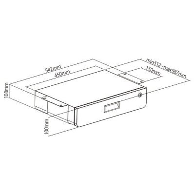 Lockable Storage Drawer | C33